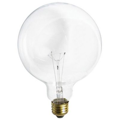 60W 120V G40 E26 Globe Clear Bulb by SATCO Lighting - Starlight Lighting USA and Canada